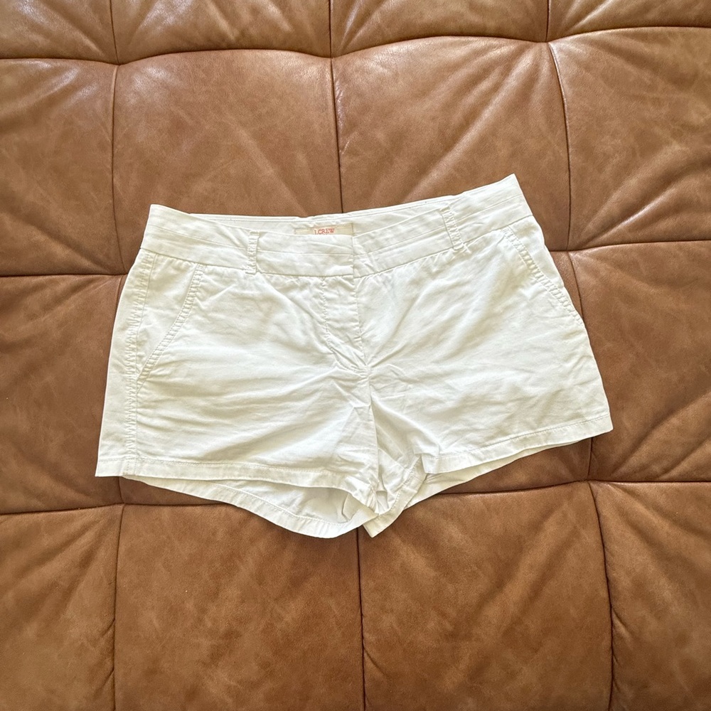 J. Crew Women's White Shorts